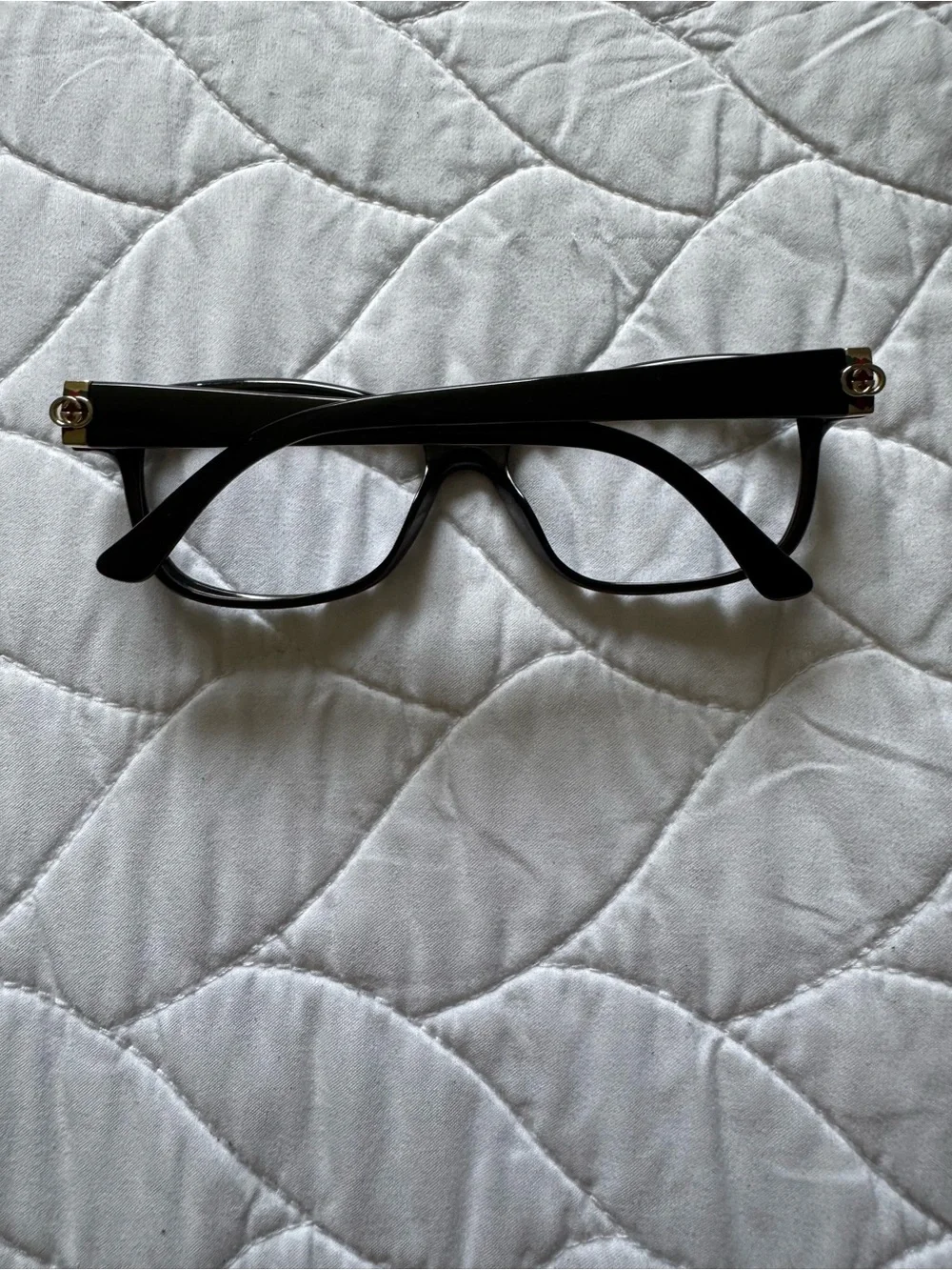 Gucci Black Oversized Cat-Eye Women's Glasses